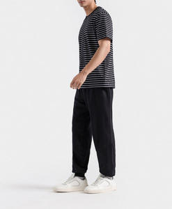 T-shirt unisexe surdimensionné et court personnalisé, en coton épais, style streetwear, coupe carrée de haute qualité, vintage pour homme - Product Image 5