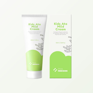 Loción corporal para niños, K-Beauty coreana, Polmedison Kids Ato Nourishing Cream 100ml, hecho en Corea, cuidado de la piel, cremas corporales - Product Image 3