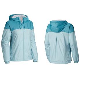Chaqueta Cortavientos Impermeable con Logotipo Personalizado para Mujer, Chaqueta de Talla Grande para Actividades al Aire Libre con Protección Contra el Viento y el Agua - Product Image 1