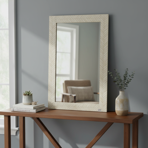 Premium 24 x 36 Inch Rectangular Wall <b>Mirror</b> | <b>Large</b> Decorative <b>Mirror</b> for Living Room <b>Bedroom</b> Entryway | Modern Home Decor - Product Image 3