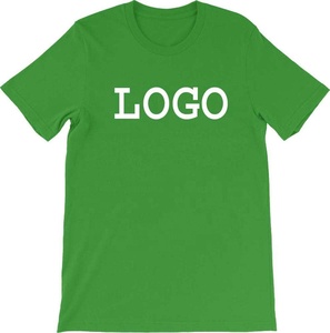 Camiseta Verde de Manga Corta para Hombre con Logotipo Blanco Estampado en la Parte Delantera, Cuello Redondo Informal, Corte Regular, Jersey de Algodón - Product Image 2