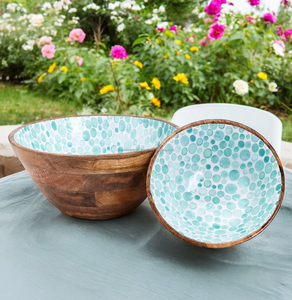 Enamel Printed Wood Salad Server <b>Bowl</b> Printed <b>Wooden</b> <b>Bowl</b> Snacks Serving Rice Dish <b>Bowl</b> Competitive Prices - Product Image 4