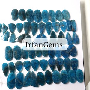 High Quality Natural Apatite Cabochon Polished DIY Craft Jewelry Flat Back-<b>Matching</b> Pair Loose Gemstones Apatite Crystal Bulk - Product Image 1