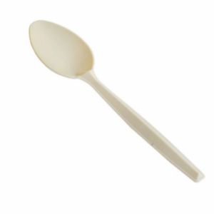 Cuillère biodégradable en amidon de maïs pour restaurants, hôtels et livraison de repas à l'exportation - Prix de vente - Product Image 1