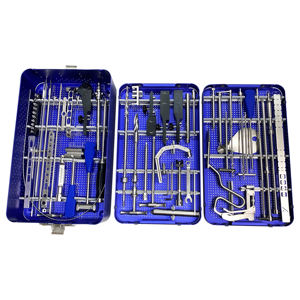 Clous intramédullaires chirurgicaux orthopédiques en acier pour fixation osseuse fémorale - Usage hospitalier Marque SurgiRight - Product Image 1