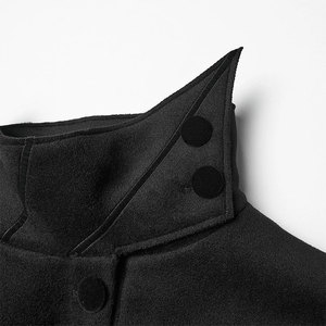 Women Black Steampunk Long <b>Jacket</b> Renaissance Victorian <b>Gothic</b> Factory Wholesale Coat OEM ODM - Product Image 6