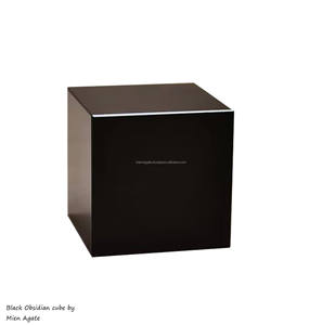 ลูกบาศก์พลอยธรรมชาติ ขนาด 12 มม. 20 มม. 30 มม. 50 มม. แกะสลักลายเงา ทนทาน ขัดเงา สำหรับงานฮวงจุ้ย เรกิ การทำสมาธิ และตกแต่ง - Product Image 4