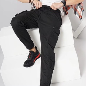 Pantalon cargo noir pour homme 2026 de haute qualité, prix de gros, respirant, écologique, séchage rapide, 100 % coton, pour usage extérieur en hiver - Product Image 6