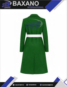 Abrigo de Lana de Alta Calidad para Mujer de la Hermandad Iota Phi Lambda, Abrigo Largo con Cinturón de la Hermandad IPL - Product Image 5