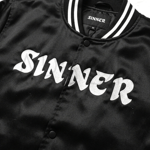 Vestes bomber pour hommes en tissu satiné, couleur noire, streetwear urbain, nouvelle arrivée, vêtements d'hiver, haute qualité, design tendance, OEM ODM, sur mesure - Product Image 6