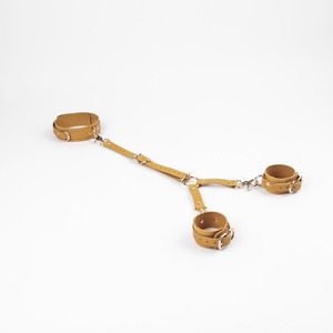 Customizable Genuine Leather Restraints 11Pcs <b>Kit</b> Wholesale <b>Bondage</b> Fetish Gear Adult Toys Supplier RTTS-0037 - Product Image 6