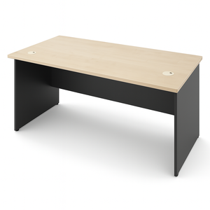 Bureau de direction rectangulaire en bois, design moderne, durable et élégant, système de bureau AY, espaces de travail professionnels pour salles d'étude - Product Image 4