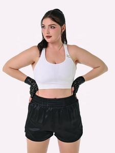 Pantalones Cortos de Muay Thai Personalizados 2025, para Hombre y Mujer, con Opción de Logotipo Frontal, Transpirables, Ligeros, Color Personalizado, para Artes Marciales - Product Image 3