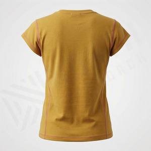 T-shirts d'été pour femmes à col rond et manches courtes, couleur personnalisée, t-shirts décontractés pour femmes, vêtements confortables pour tous les jours - Product Image 2