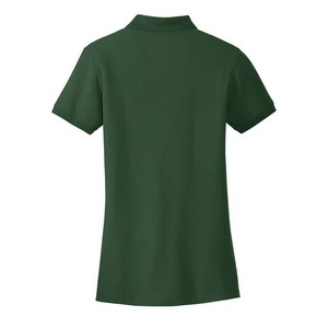 Custom <b>Ladies</b> <b>Polo</b> Shirt Cotton Pique Embroidered Golf Wear Wholesale OEM Factory Direct Manufacturer Supplier - Product Image 6