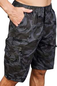 Pantalones Cortos Cargo para Hombre con Múltiples Bolsillos |   Cintura elástica de algodón de ajuste relajado |   Ropa Casual para Senderismo, Pesca y Trabajo 2026 - Product Image 5