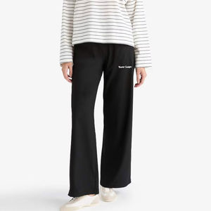 Pantalones Deportivos Anchos Personalizados para Mujer con Bordado, Cierre con Cordón, Secado Rápido, Transpirables, Ecológicos, de Poliéster/Algodón - Product Image 5