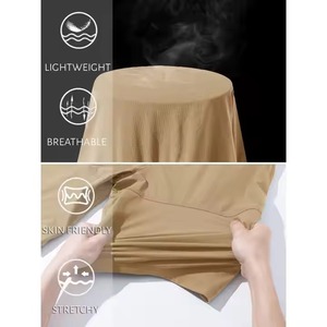 Pantalones Cortos Chino para Hombre, Corte Slim Fit, Casuales, de Algodón Elástico, para Viajes, Aire Libre, Oficina y Uso Diario - Product Image 5