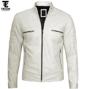 Veste d'hiver 2025, vente en gros, design personnalisé, veste en cuir pour homme, veste en cuir de haute qualité personnalisée avec OEM ODM - Product Image 1