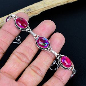 Handmade opal <b>Bracelet</b>, Handmade Antique Style,Handmade Adjustable Design - Product Image 3