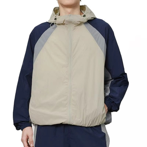 Wholesale 2026 Women's Sportswear Tracksuits Two-Piece Windbreaker <b>Set</b> with Zip-up Printing <b>Embroidery</b> Logo Solid Mesh Lining - Product Image 3