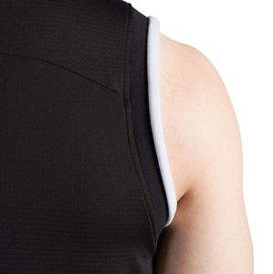 Chaleco Deportivo Negro Blitz para Levantamiento de Pesas, Entrenamiento en Gimnasio, Fitness, Transpirable, sin Mangas, de Alto Rendimiento - Product Image 6