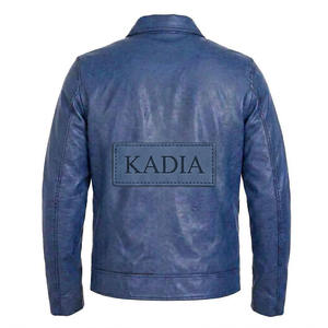 Blouson en cuir haute performance pour motards (hommes) |   Design respirant pour la course |   Veste en cuir de style classique, grande taille, pour l'extérieur - Product Image 6