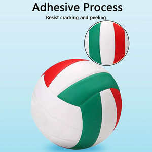 Balón de Voleibol Promocional de PVC con Diseño de Bandera Personalizado, Balón Ligero Impreso Personalizado para Eventos al Aire Libre o Uso Publicitario - Product Image 4