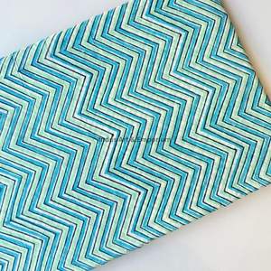 Tissu en coton imprimé traditionnel Jaipuri, coton cambriqué imprimé au bloc 60x60, tissu en coton à motifs. - Product Image 2