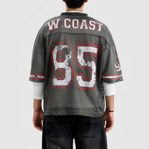 Custom Mesh Sports Jersey Supplier Lightweight Athletic Team Wear OEM Manufacturer Bulk Production - Product Image 2