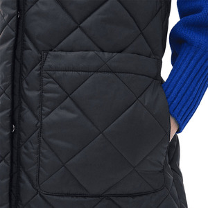 Gilet matelassé d'hiver personnalisé sans manches pour femme, idéal pour le golf et l'équitation - Product Image 3