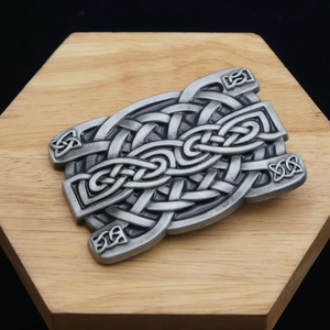 Vintage Western Cowboy Celtic Knot Zinc Alloy Plate <b>Belt</b> <b>Buckle</b> for Men Women Fashion Cowgirl Accessories - Product Image 6