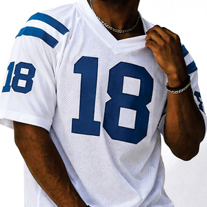 Maillots de football vintage décontractés imprimés Coupe du Monde de football 2026, 100 % polyester, haute qualité, pour équipes et clubs - Product Image 6