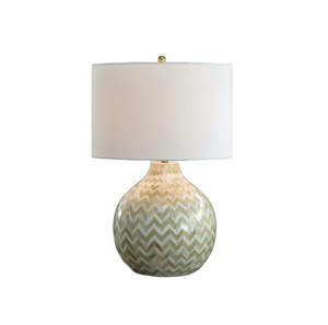 Lampes de table bohèmes en résine moderne avec motifs incrustés à la main, écologiques et durables, décoration intérieure pour Diwali - Product Image 1