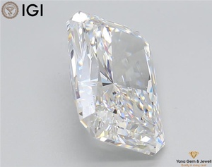 Diamant de laboratoire CVD taille radiant de 5,00 carats, clarté VS1, couleur E, certifié IGI, pour la fabrication de bagues en or - Product Image 3