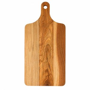 Planche à découper en bois naturel de qualité supérieure, fabriquée à la main, résistante au four, écologique, de luxe, pour la cuisine - Product Image 4