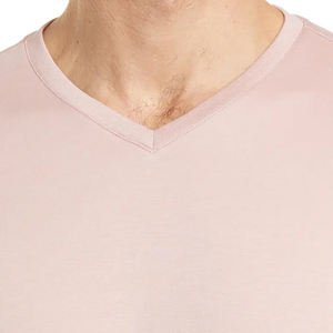 เสื้อยืดคอกลมทรงปกติสำหรับผู้ชาย ผ้าเจอร์ซีย์เนื้อแน่น 100% ผ้าฝ้าย แขนสั้น คุณภาพสูง ระบายอากาศได้ดี แห้งเร็ว พร้อมโลโก้แบบกำหนดเอง - Product Image 4