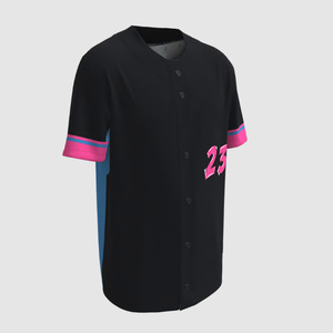 Fabricante profesional de camisetas de béisbol con botones, ropa deportiva personalizada, camiseta de béisbol para clubes, escuelas y universidades. - Product Image 2