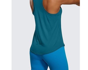 Haut de yoga court BASRA SPORTS pour femme en Spandex/Nylon, sans couture, extensible, respirant, séchage rapide, idéal pour le fitness et l'entraînement en salle de sport, doux - Product Image 5