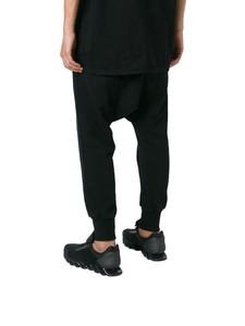 Pantalon décontracté homme à entrejambe bas, coupe oversize, en molleton de coton, taille élastique, couleur personnalisable, vêtements OEM - Product Image 6