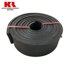 Rodapié de caucho natural de 10mm de espesor de alta calidad, 250mm de ancho, 10m de largo, hojas de caucho de uso industrial - Product Image 1