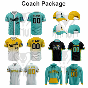 Customized Adult Men's <b>Baseball</b> Uniforms Sportswear 100% Polyester Heat-Transfer Printing Custom Colors Custom Logo All Seasons - Product Image 2