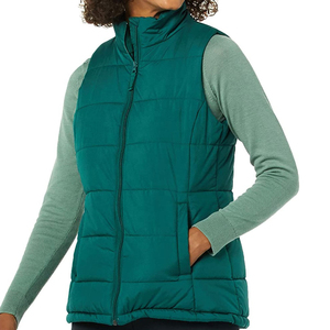 Chaleco Acolchado para Mujer, Chaqueta sin Mangas Informal con Aislamiento, Tejido Acolchado Suave, Ligero y Cálido, con Cierre Frontal Completo - Product Image 4