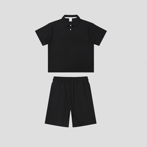 Custom <b>Men'S</b> Shirt and Shorts Set Custom Short Sets for <b>Men</b> Custom Logo Causal Custom Two 2 Piece Short And Shirt - Product Image 1