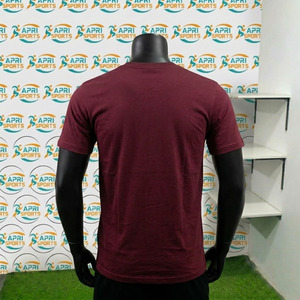เสื้อยืดผู้ชายสีพื้นสไตล์ลำลอง ผ้าฝ้าย/โพลีเอสเตอร์ 100% เป็นมิตรกับสิ่งแวดล้อม แห้งเร็ว ระบายอากาศได้ดี เหมาะสำหรับฤดูร้อน - Product Image 3