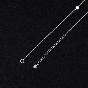 Collar de diamantes de moissanita con forma de mariposa, regalo para boda y fiesta para mujer - Product Image 4