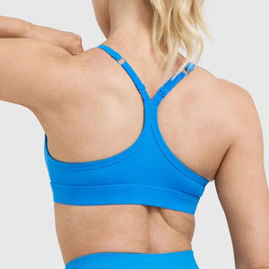 Soutien-gorge de sport en gros à encolure dégagée, réglable, à bretelles, anti-transpiration, pour femme, idéal pour le yoga et le fitness 2026 - Product Image 2