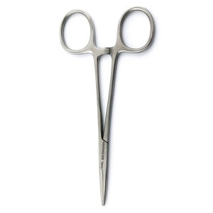 Pinzas hemostáticas rectas mini de 9 cm, instrumento quirúrgico de acero inoxidable diseñado para un agarre preciso - Product Image 4