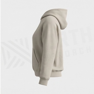 <b>Drop</b>-Shoulder Hoodies For Women Custom Oem Logo Letter Print Casual Sweatshirt Blank Oversized Premium Quality Tops - Product Image 3