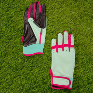 Gants de frappe de baseball SINEWY SPORTS en cuir durable, à doigts entiers, respirants, légers, écologiques et confortables - Product Image 5